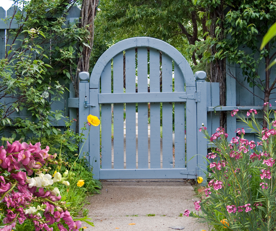 Gate Paint Color Ideas