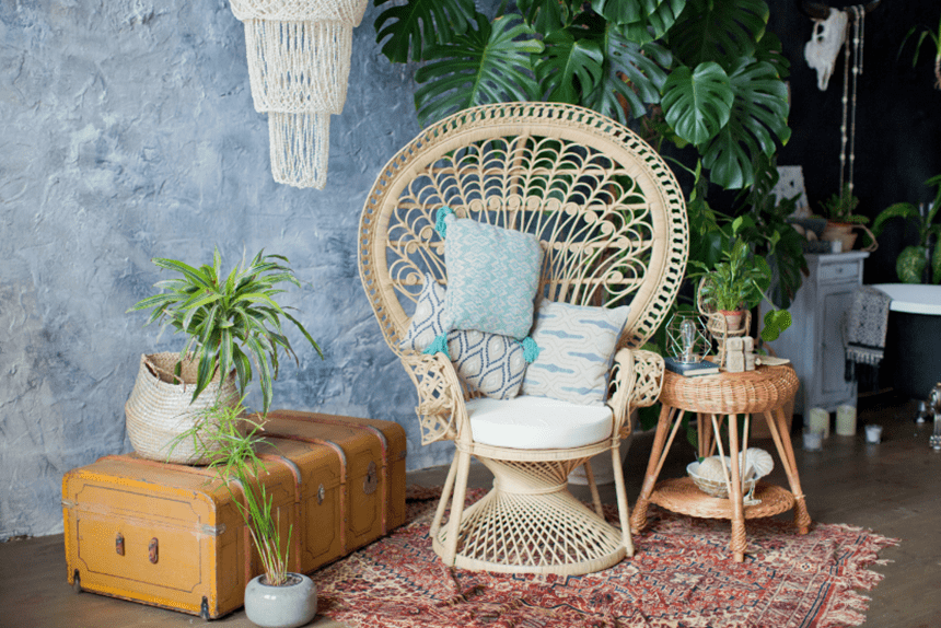 peacock chair, wicker peacock chair, rattan peacock chair