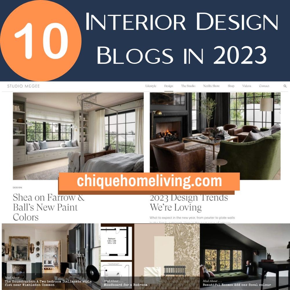 Top 10 Interior Design Blogs in 2023