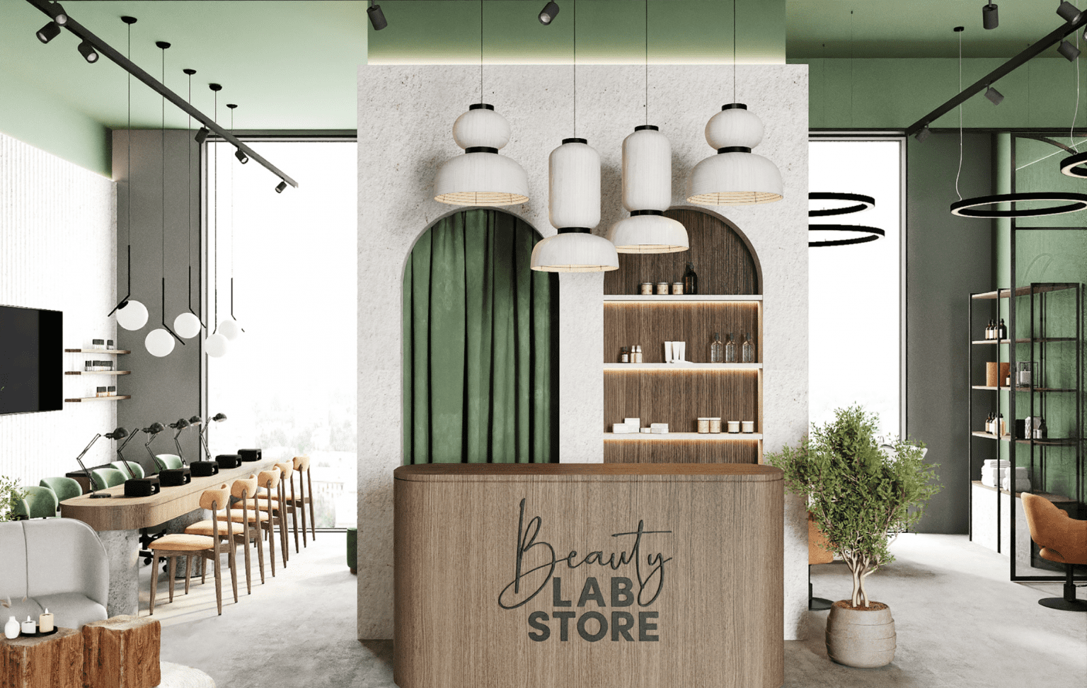 15 Low Budget Beauty Salon Interior Design Ideas