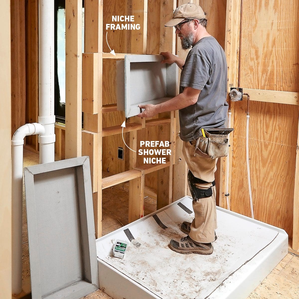 Types of Shower Niches