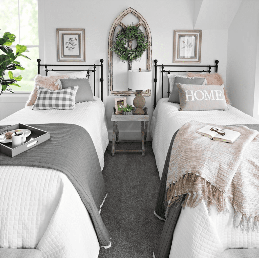 Two Beds In One Small Room: 16 Styling Ideas