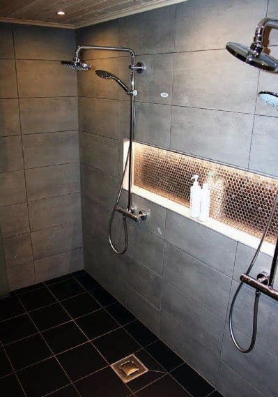 Illuminated Shower Niche 