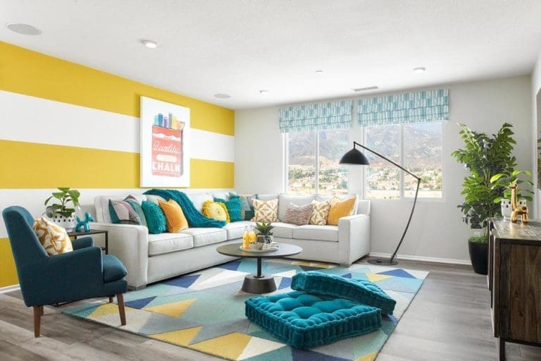 25 Lemon Yellow Colour Wall Paint Ideas
