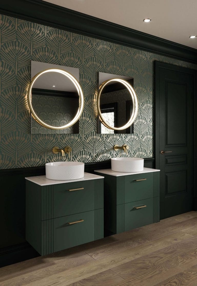 30 Incredible Dark Green Wall Ideas