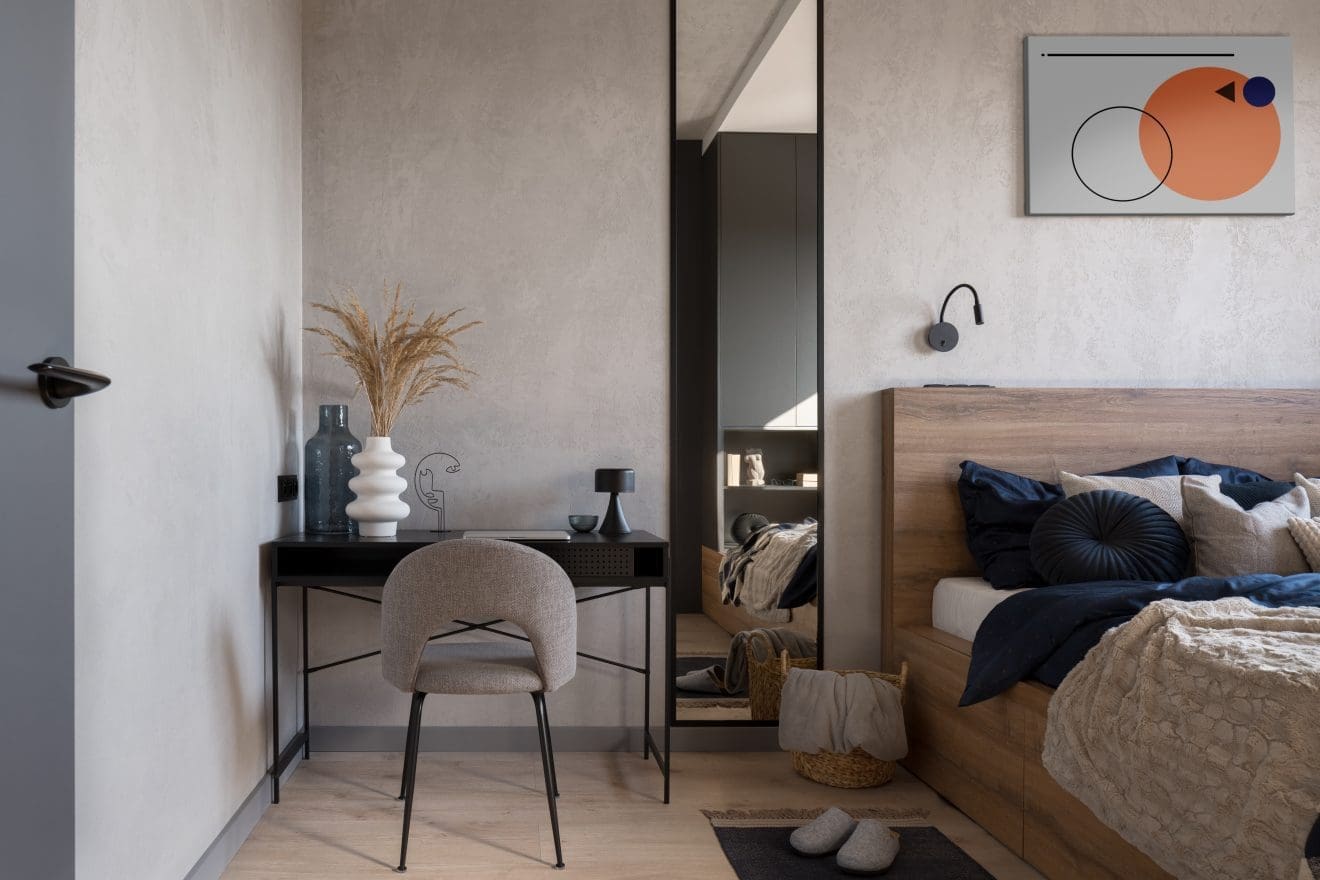 15 Bedroom Design With Study Table Ideas