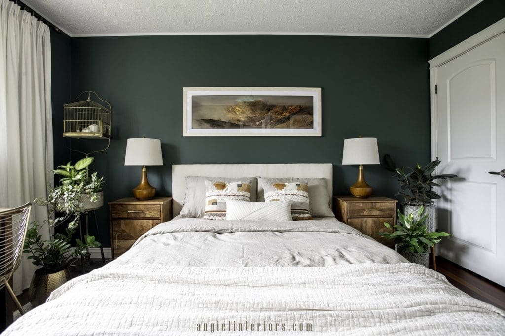 30 Incredible Dark Green Wall Ideas