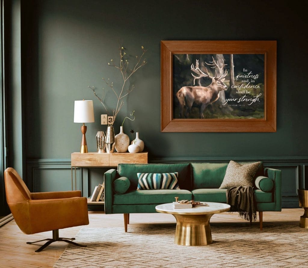 50 Modern Two Colour Combination For Living Rooms