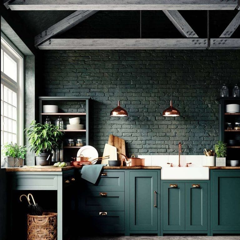 30 Incredible Dark Green Wall Ideas