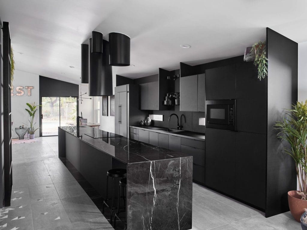 40 Modern Black Kitchen Ideas You'll Love — free download