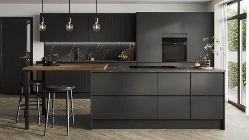 40 Modern Black Kitchen Ideas