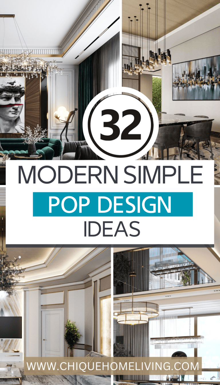 Modern Simple Pop Design Ideas