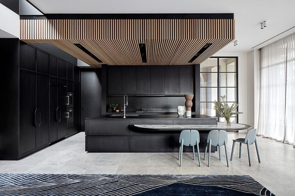 40 Modern Black Kitchen