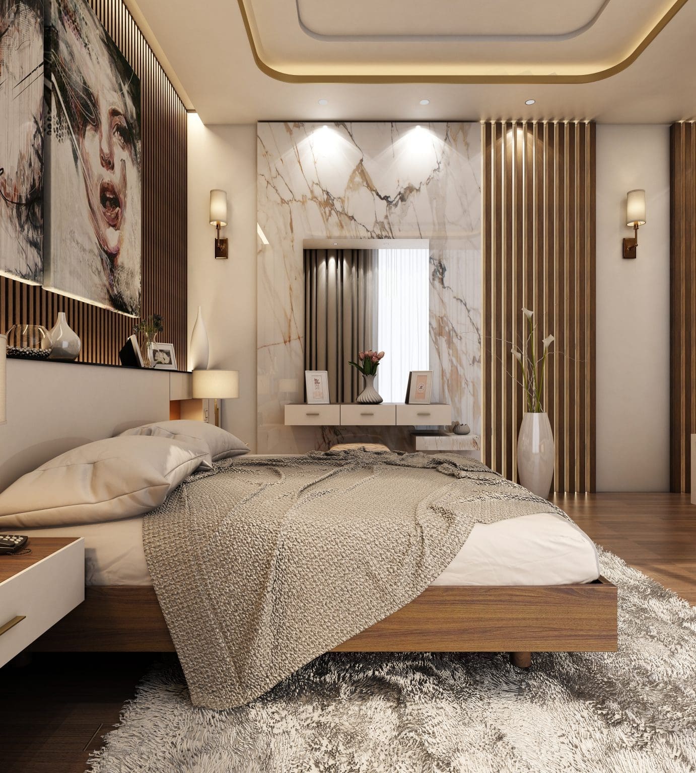 32 Best POP Designs For Bedrooms