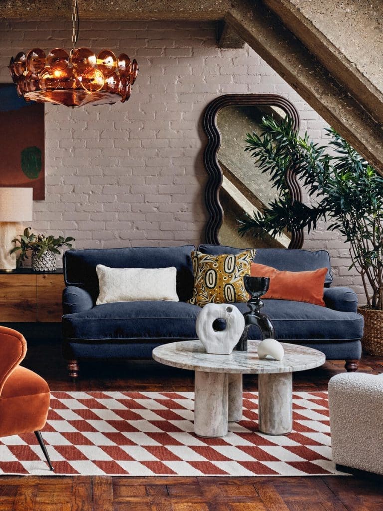 28 Colour Schemes to go with Blue Sofa