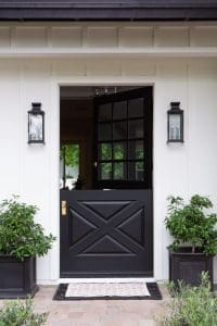 45 Modern Black Front Door Ideas (with Photos)