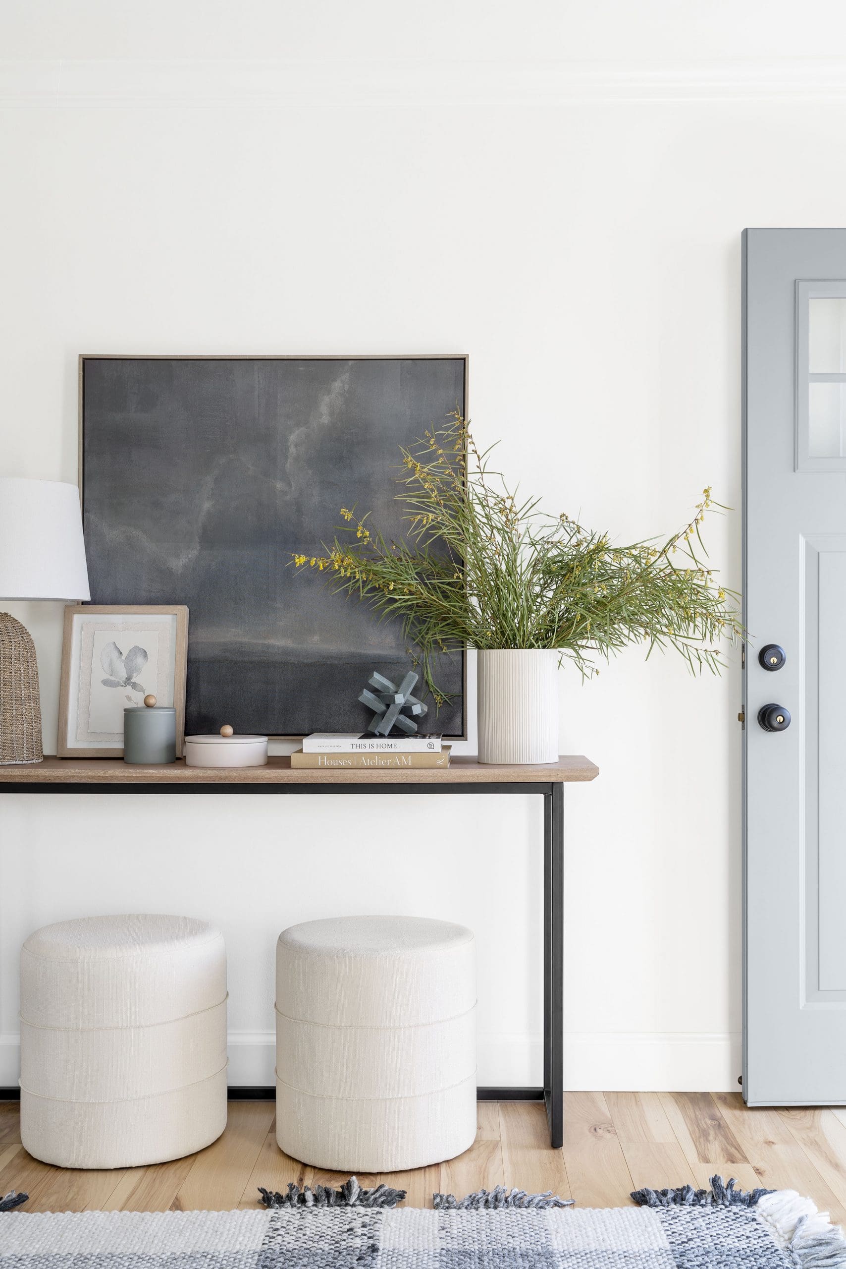 Entryway Table Decor 