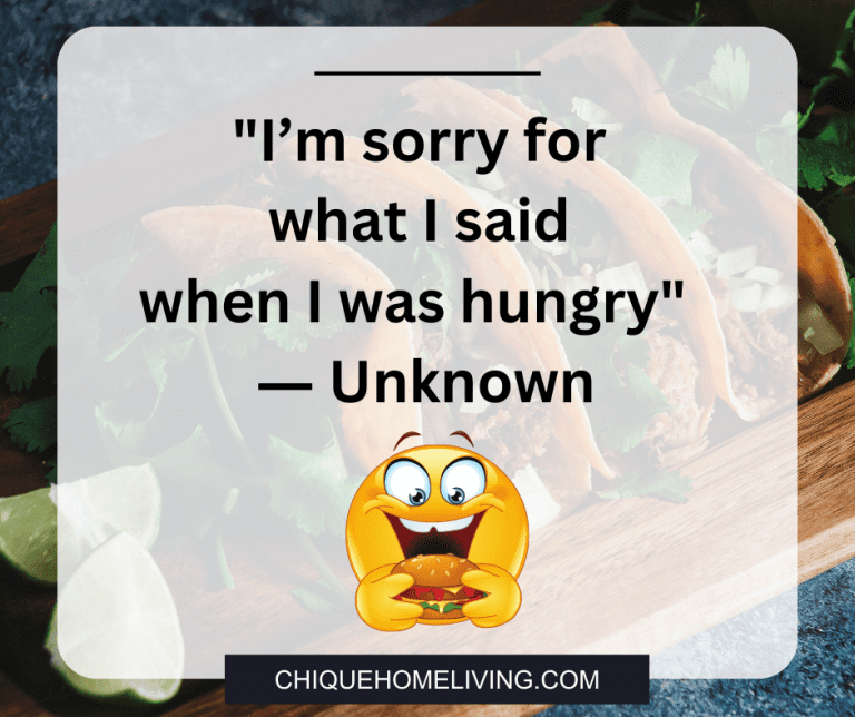 150 Funny Food Quotes