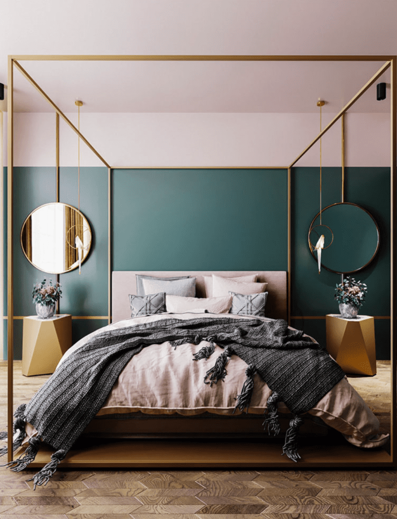 34 Stunning Pink and Green Bedroom Ideas