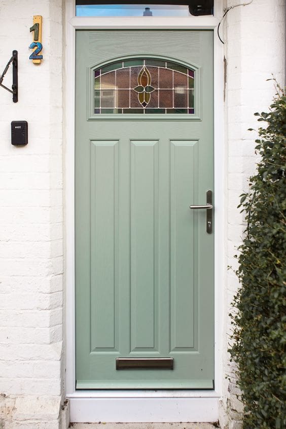 green paint for front doors green front door paint ideas