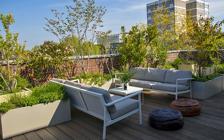 24 Modern Roof Garden Design Ideas