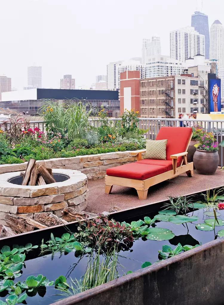 24 Modern Roof Garden Design Ideas