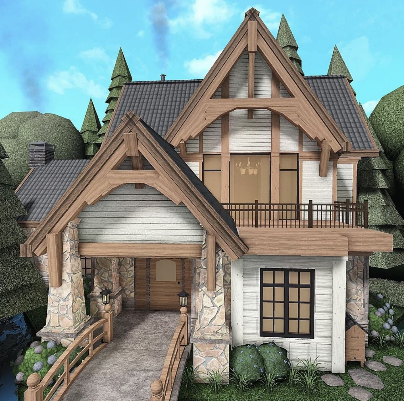 Pin by Chique Home Living on Best of Bloxburg House Builds (Roblox) in 2023