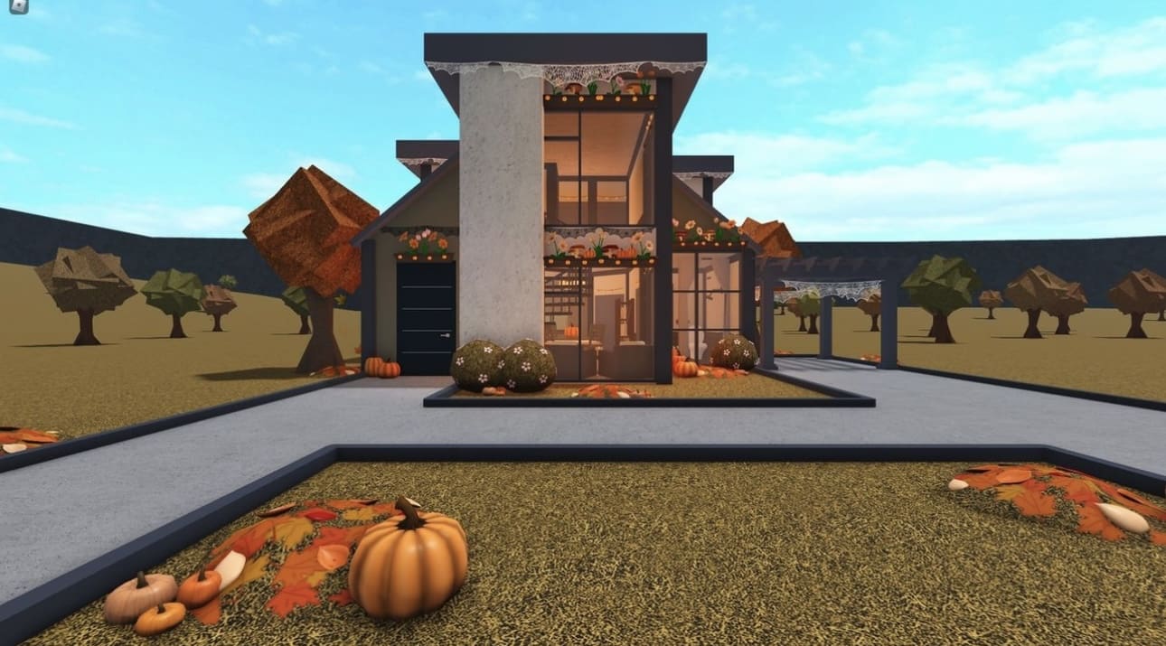 13 Halloween Bloxburg ideas  halloween house, halloween, house