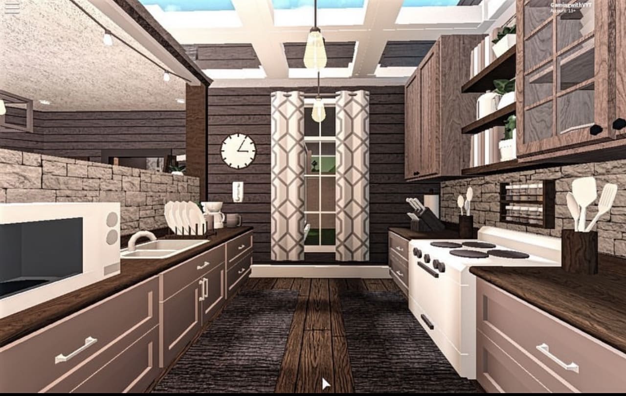 Aesthetic Bloxburg Kitchen!