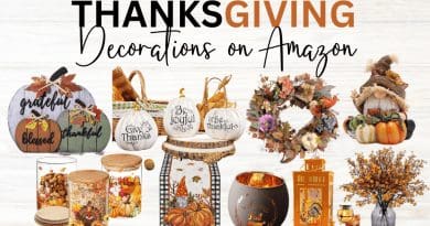 Low-Budget Thanksgiving Decor Finds On Amazon