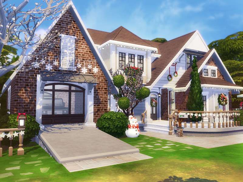 christmas eve 5dff2d8f9f27f Sims 4 Houses