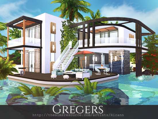 gregers 5d6b7417d2de4 Sims 4 Houses