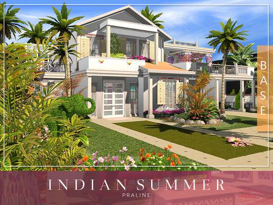 indian summer 5d1ddc3c1ed87 Sims 4 Houses