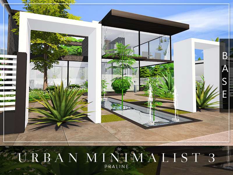 urban minimalist 3 5d1f2e8fc1aa9 Sims 4 Houses