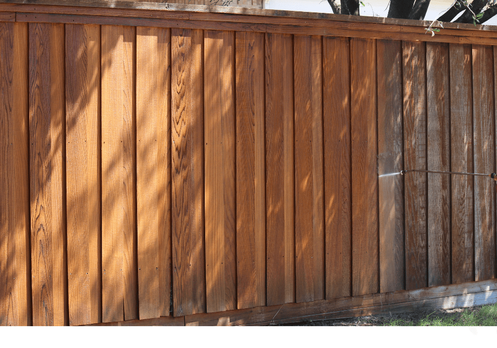 How To Clean A Wood Fence Without Pressure Washing