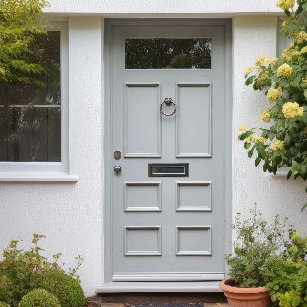 20 Modern Grey Front Door Ideas To Elevate Your Property