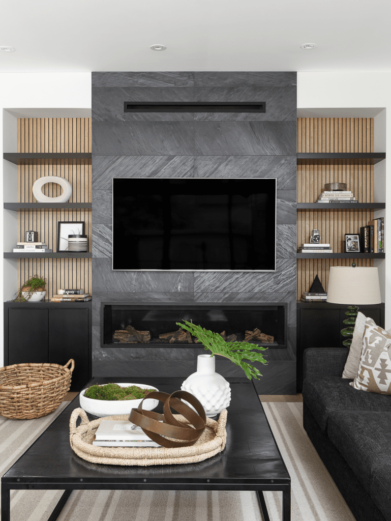 24 Stunning Living Room Alcove Shelving Ideas