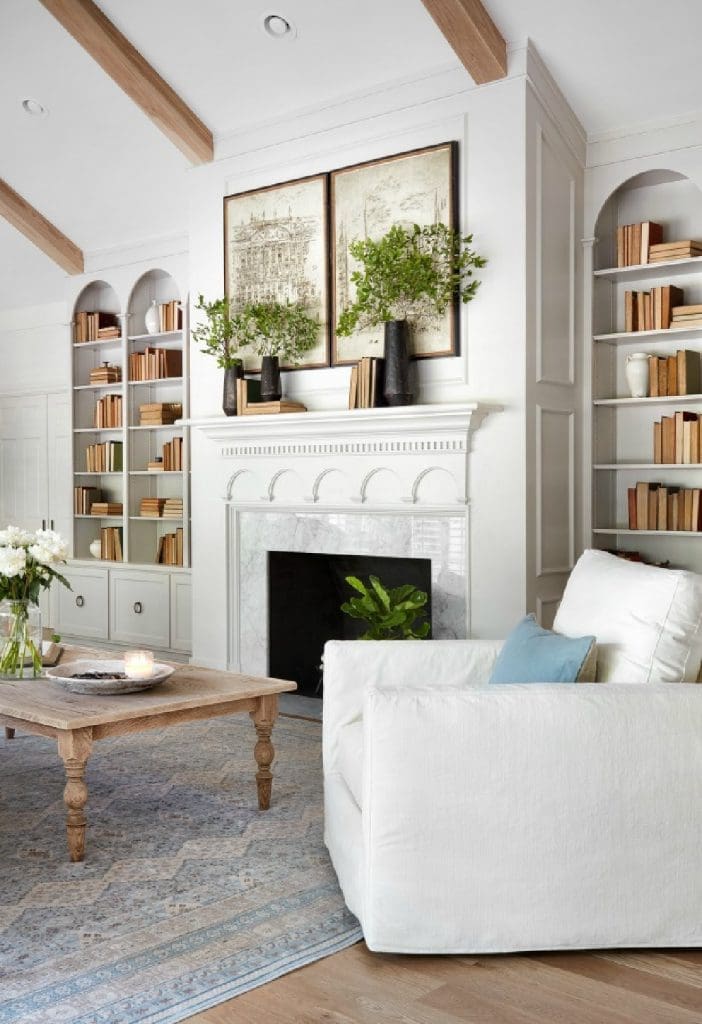 24 Stunning Living Room Alcove Shelving Ideas