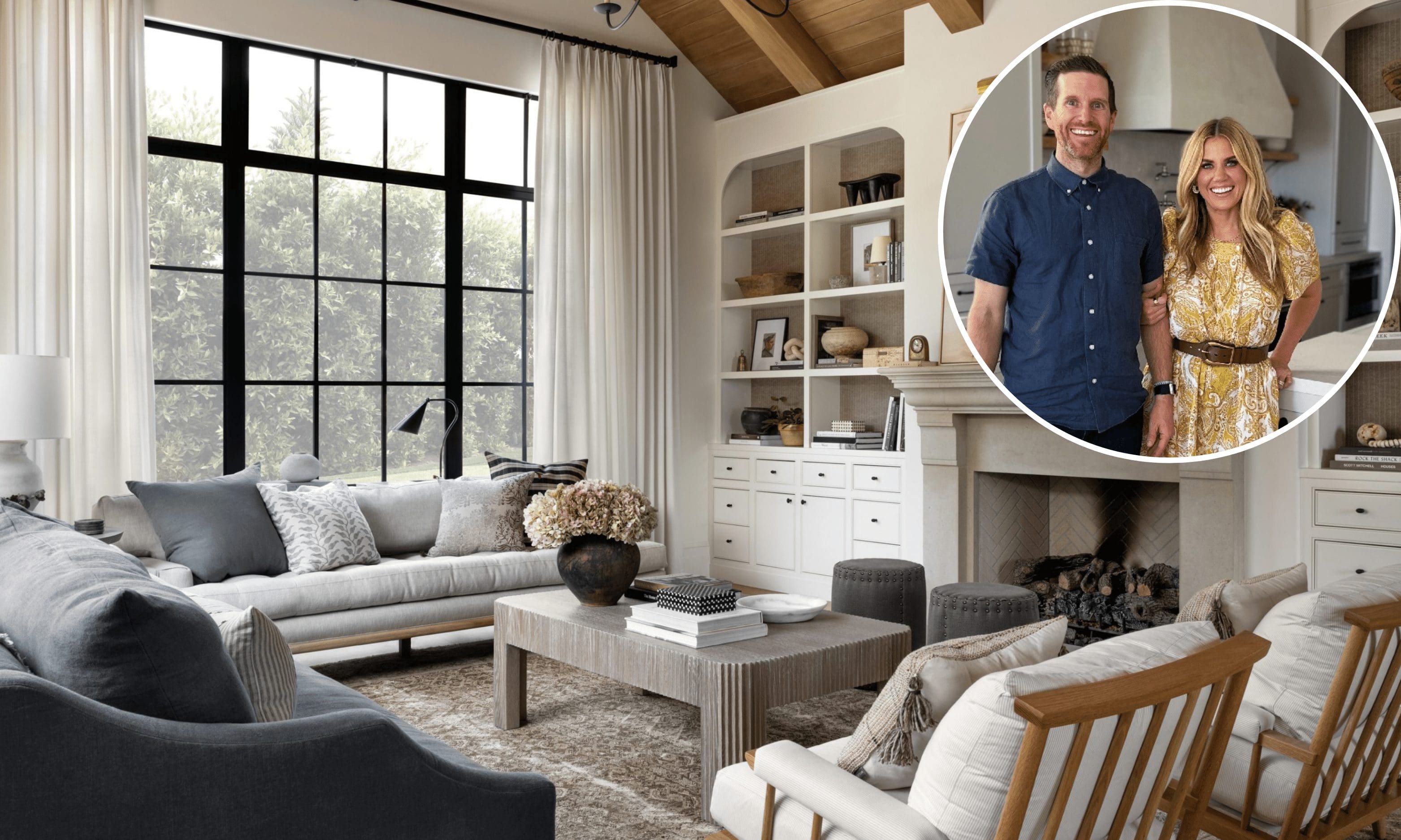34 Elegant Studio McGee Living Room Design Ideas