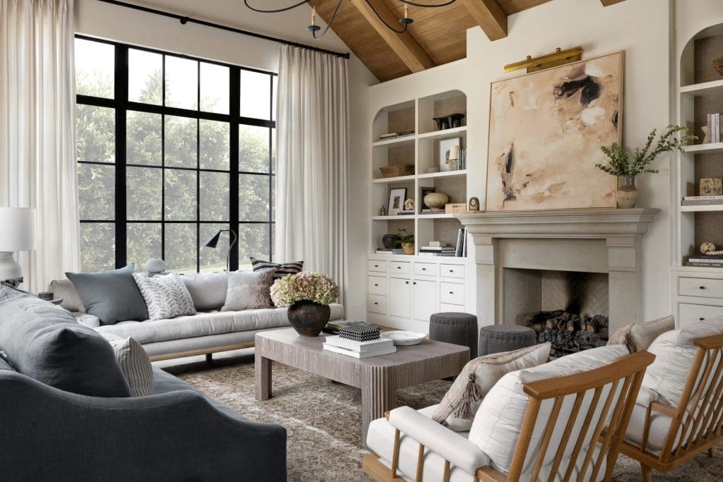 34 Elegant Studio McGee Living Room Design Ideas