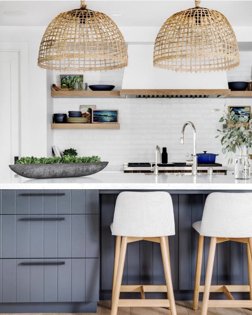 24 Beautiful Blue Kitchen Design Ideas