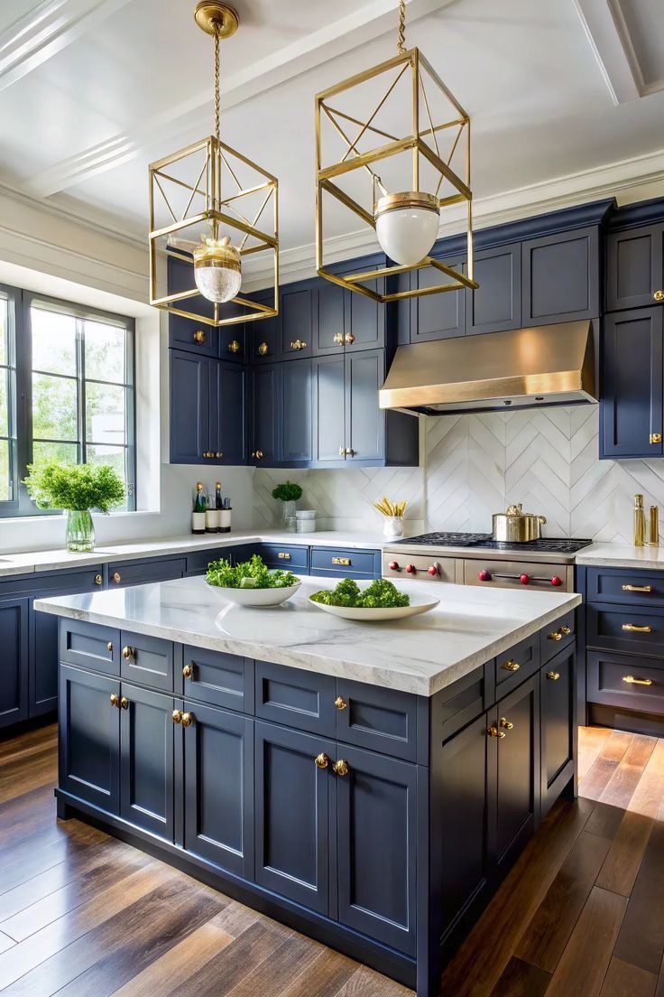 IMG 9031 Blue Kitchen Design