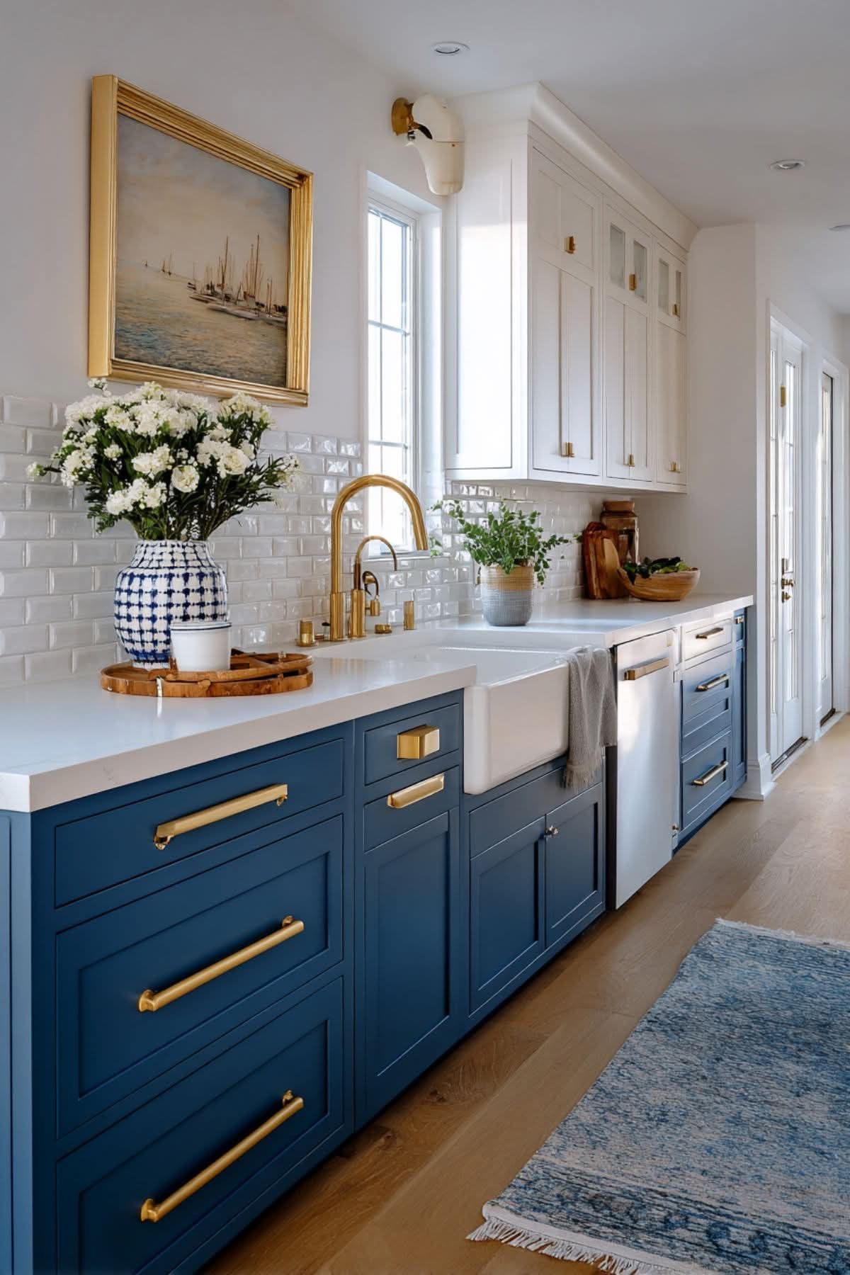 IMG 9034 Blue Kitchen Design