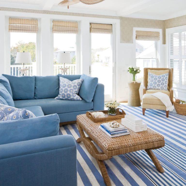 34 Dreamy Coastal Living Room Ideas