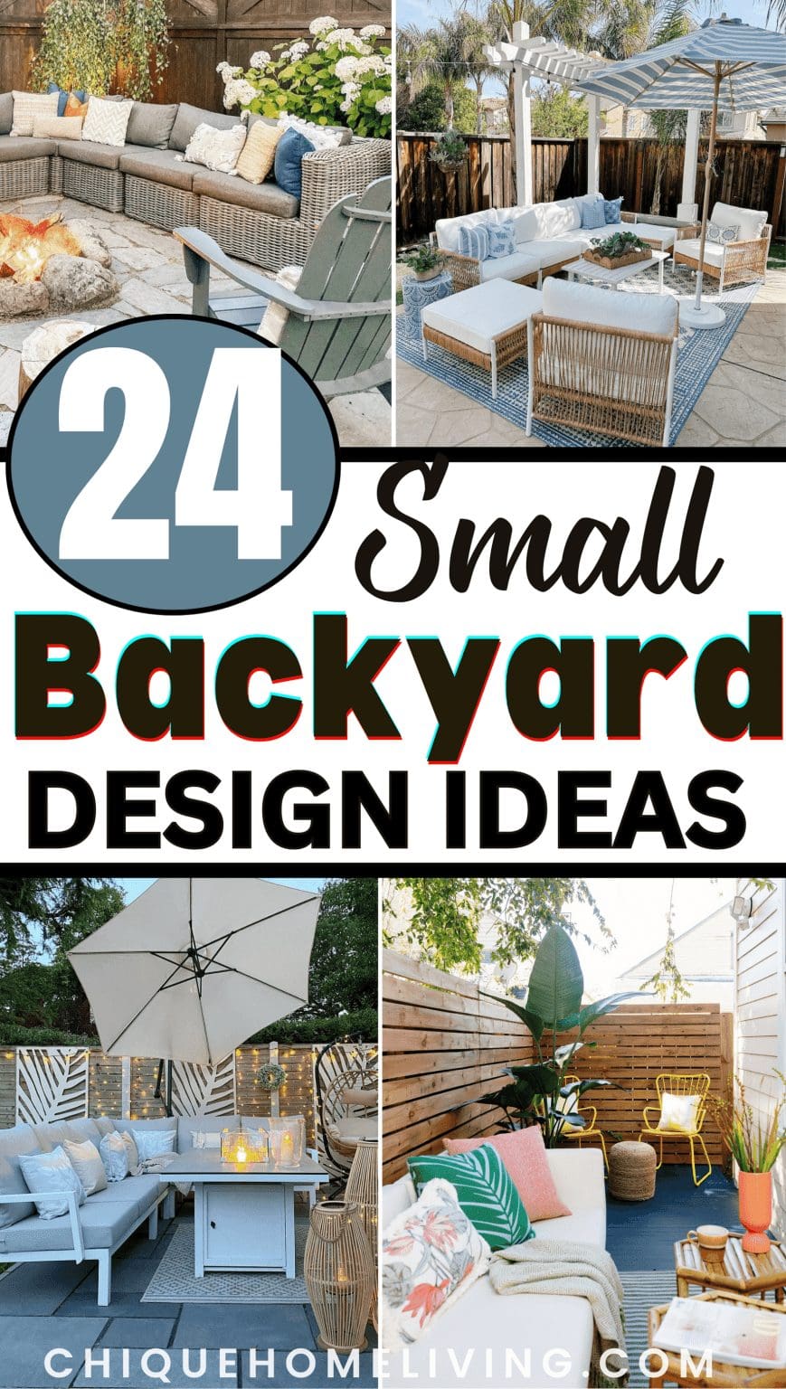 24 Small Backyard Patio Ideas For The Perfect Escape