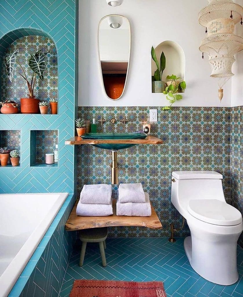 24 Stunning Boho Bathroom Ideas to Inspire You