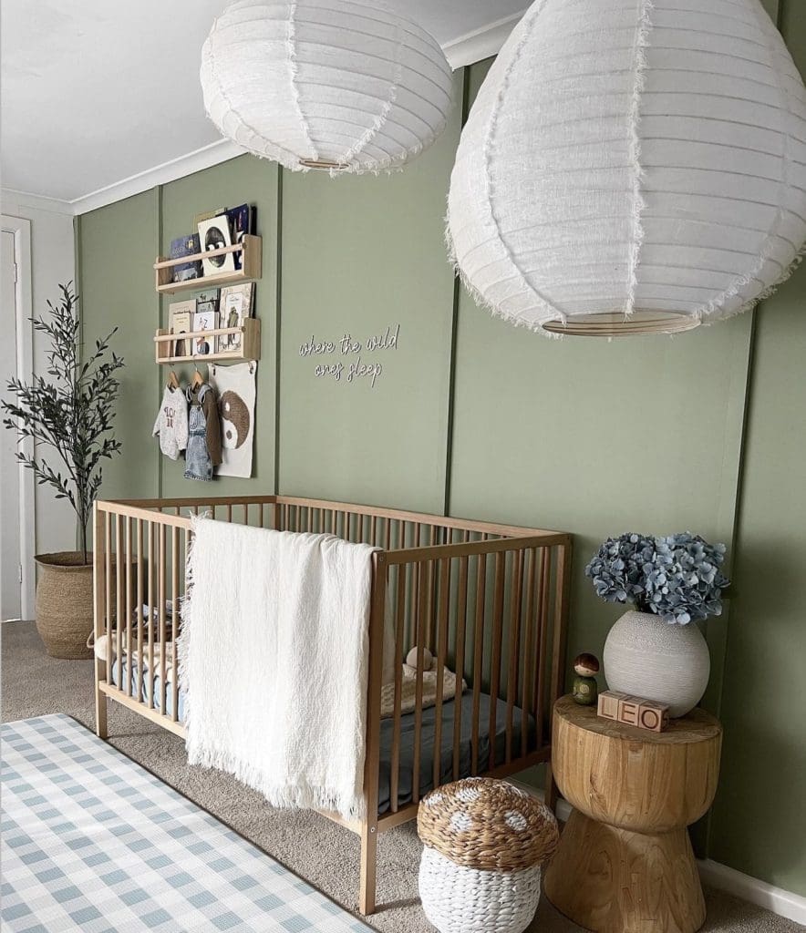 24 Soothing Sage Green Nursery Ideas