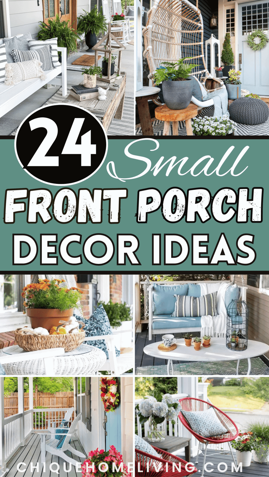 24 Best Small Front Porch Ideas