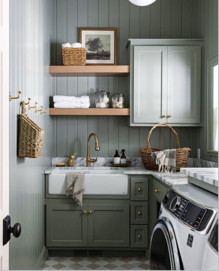 24 Super Chic Laundry Room