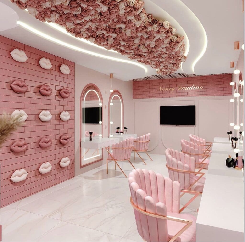 42 Stunning Low-Budget Beauty Salon Interior Design Ideas